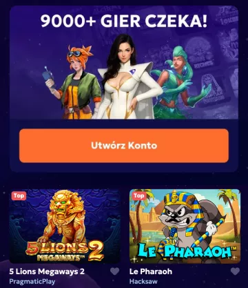 Panel kasjera z opcją szybkiej wypłaty wygranej
